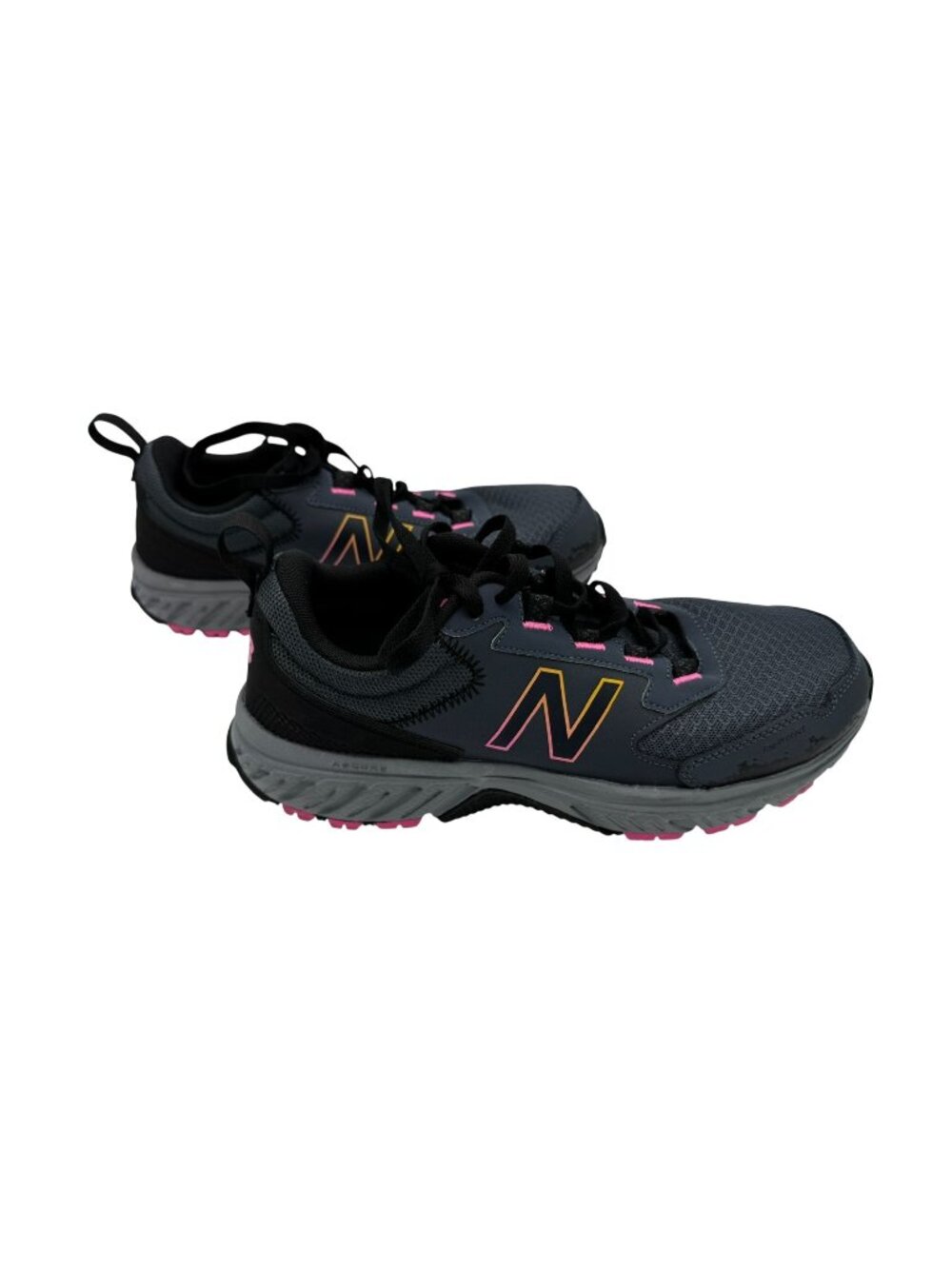 New Balance 510 Trail Running Shoes WT510CE5 Thunder/Pink Men's 9.5 Women's 11